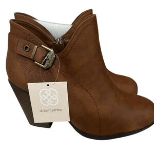 Daisy Fuentes Ankle Booties with Buckle
